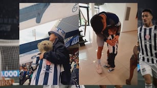 Una hincha de Talleres aseguró ser la fan número uno de Valoyes y cumplió su sueño.