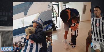 Una hincha de Talleres aseguró ser la fan número uno de Valoyes y cumplió su sueño.