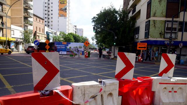 Confirmaron un corte de tránsito en la ciudad de Córdoba. (José Gabriel Hernández / La Voz / Ilustrativa)