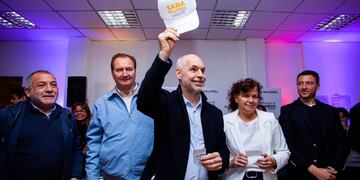El dirigente porteño quiere ser candidato a presidente en 2023.