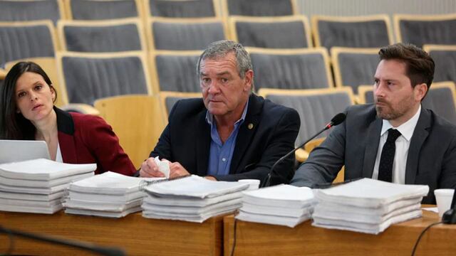Marcelo Macarrón, en los Tribunales de Río Cuarto.