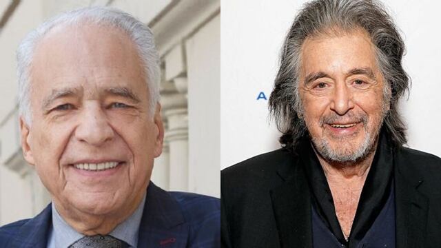 Los consejos de Cormillot para Al Pacino sobre ser padre en la tercera edad.