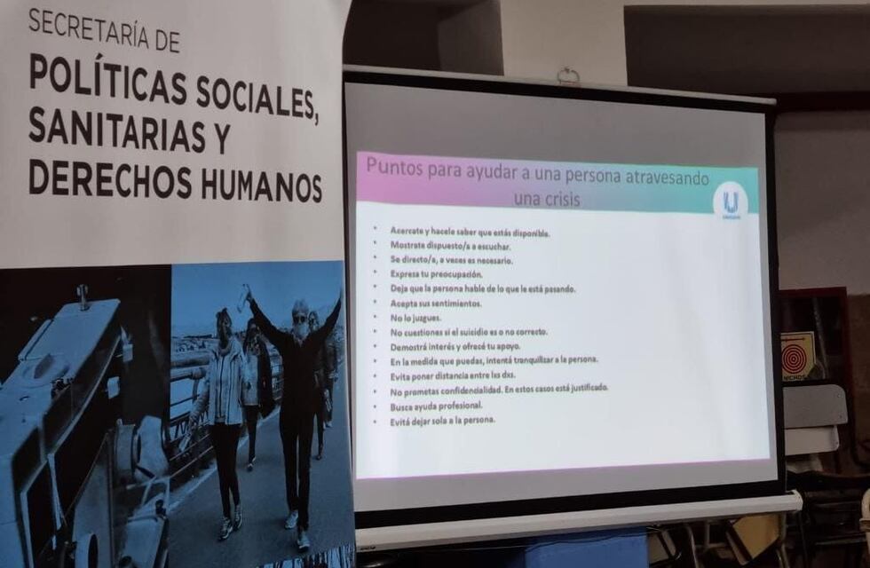 Continúan los talleres itinerantes de promoción de la salud mental