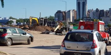 Murió un obrero de la construcción en la obra de la nueva Legislatura de Córdoba\u002E