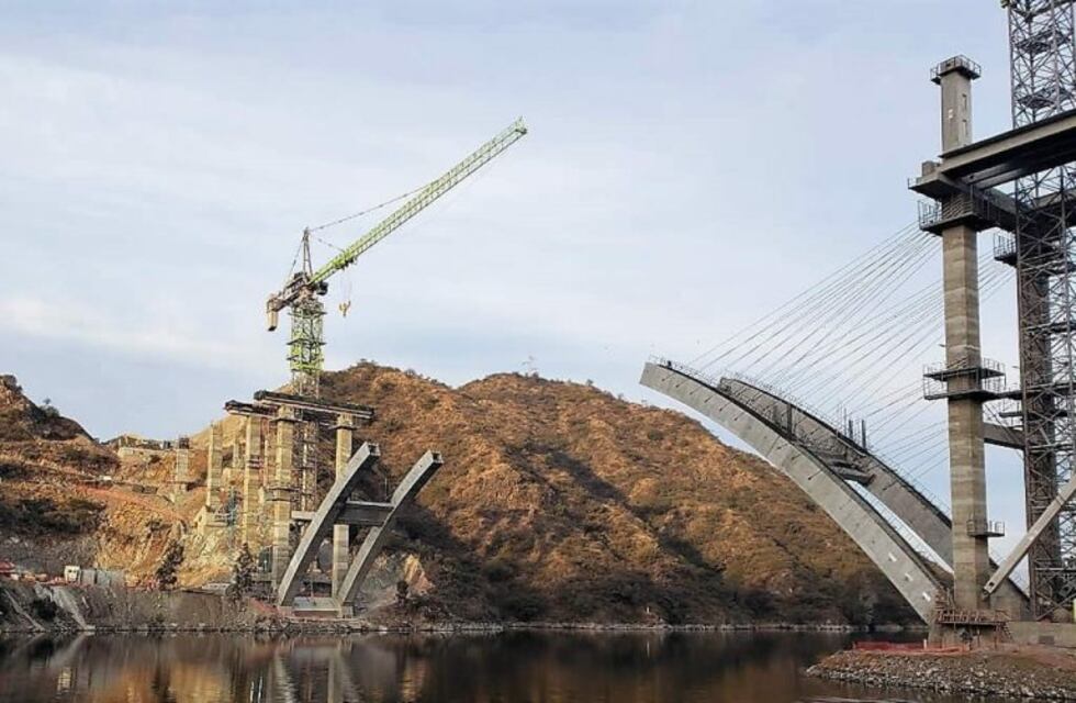Punilla: la obra del puente en Variante Costa Azul está a punto de concluir