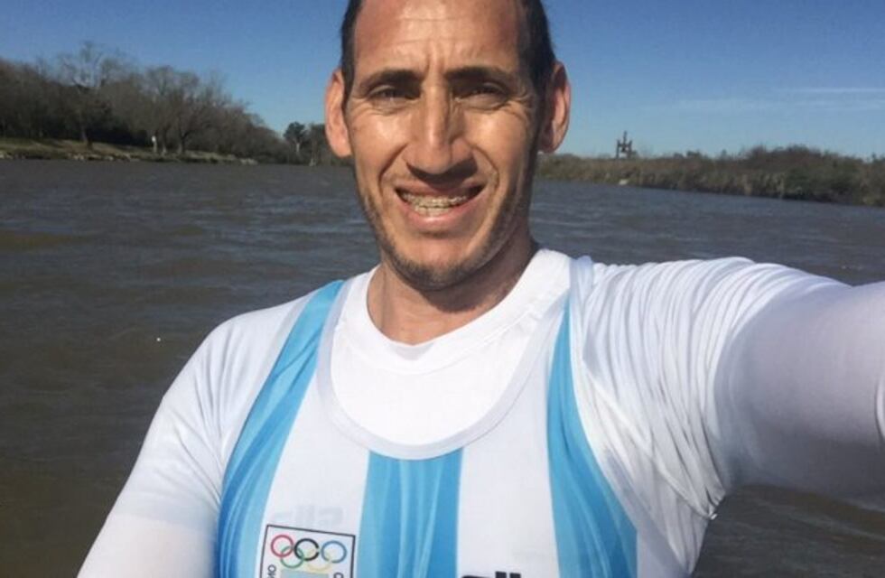 El remero Ariel Suárez volvió a entrenar  y lloró de emoción: "No saben la felicidad que tengo"