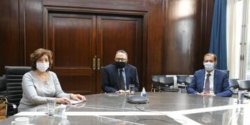 Ley de Emergencia frutícola: Gutiérrez y Carreras se reunieron con Kulfas