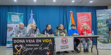 Presentación de la Maratón de Gendarmería Nacional - Ushuaia\u002E