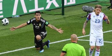 Pavón debutó en un Mundial\u002E