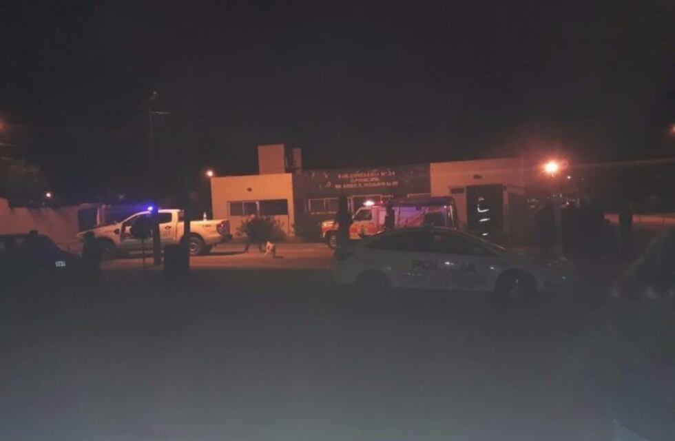 Controlaron un incendio en una comisaría de Villa Mercedes