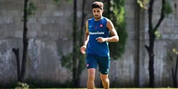 Nicolás Blandi se entrenó con normalidad de cara al clásico con Huracán\u002E