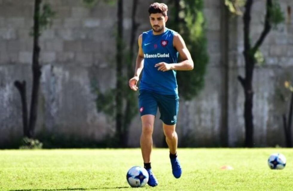 Nicolás Blandi se entrenó diferenciado en San Lorenzo y es duda para el clásico ante Huracán