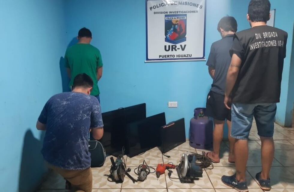 Dos hombres fueron detenidos tras ejecutar múltiples robos