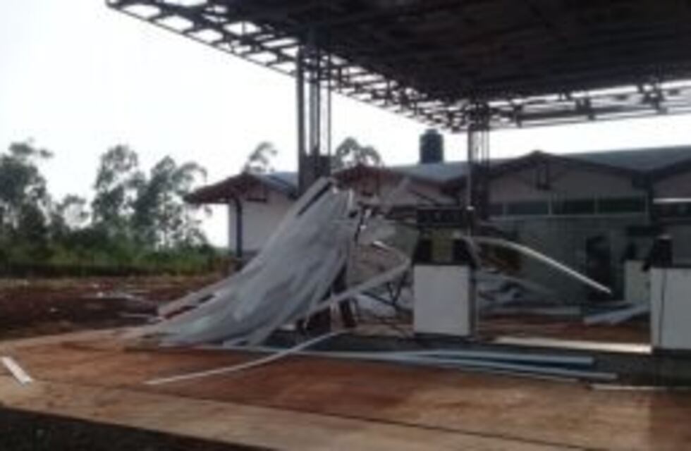 Nueva tormenta en Misiones voló techos y árboles en El Soberbio