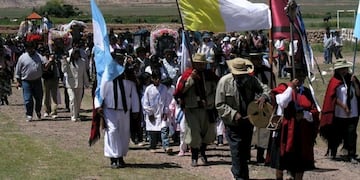 Peregrinos de la Virgen del Milagro\u002E Créditos: Crónica del Noa