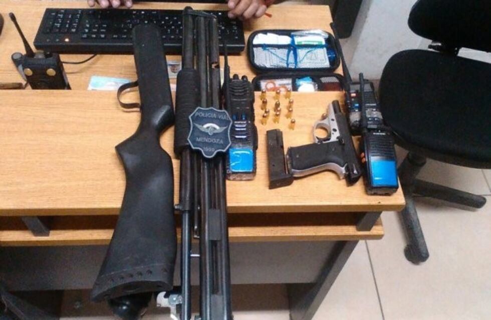 Amenazó con un arma de fuego a un camionero y ahora está detenido