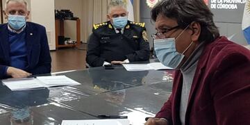 Reunión virtual en seguridad