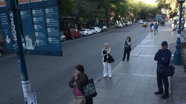 Paro en Mendoza