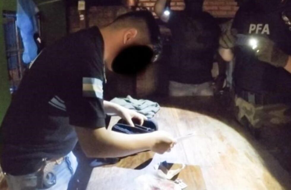 La División Triple Frontera desbarató un kiosko narco