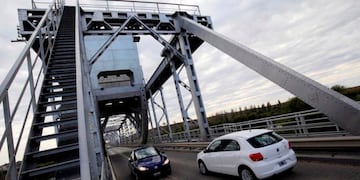 Este martes se interrumpirá el tránsito en el puente ferrocarretero de Viedma y Patagones