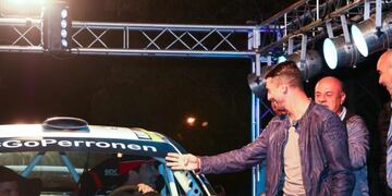 Pechito Lopéz en el Río Tercero