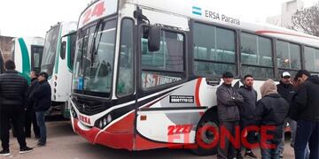 Paro de colectivos Paraná\u002E