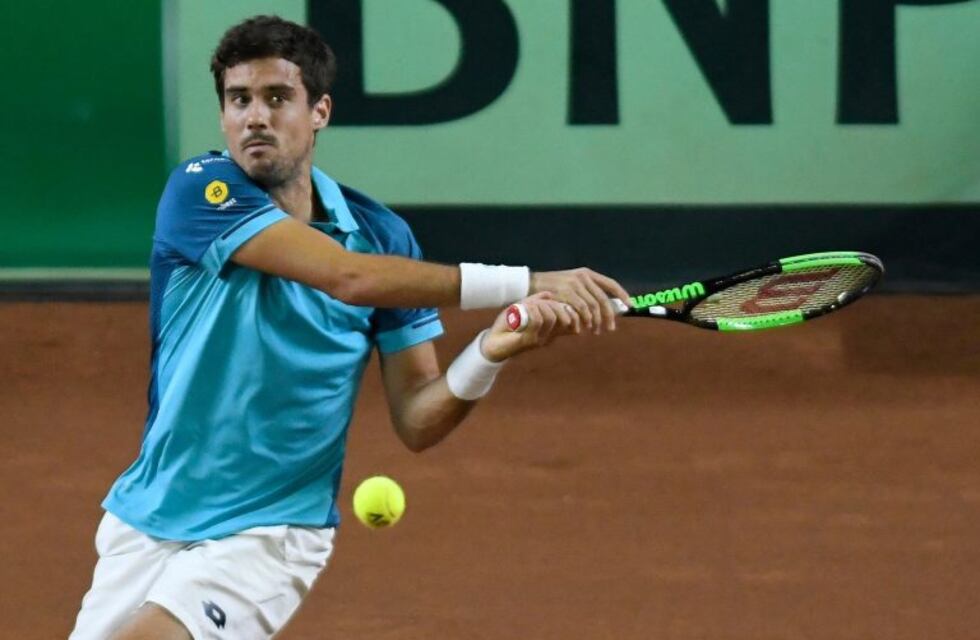 Copa Davis: Guido Pella le ganó a Daniel Galán y Argentina está 2-0