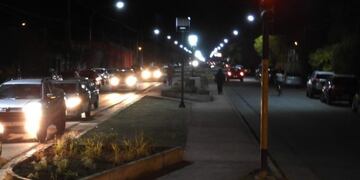 Iluminación Led en Avenida Tucumán de Punta Alta