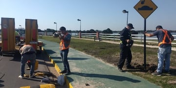 Los reductores de velocidad evitarán la circulación a gran velocidad en la costanera