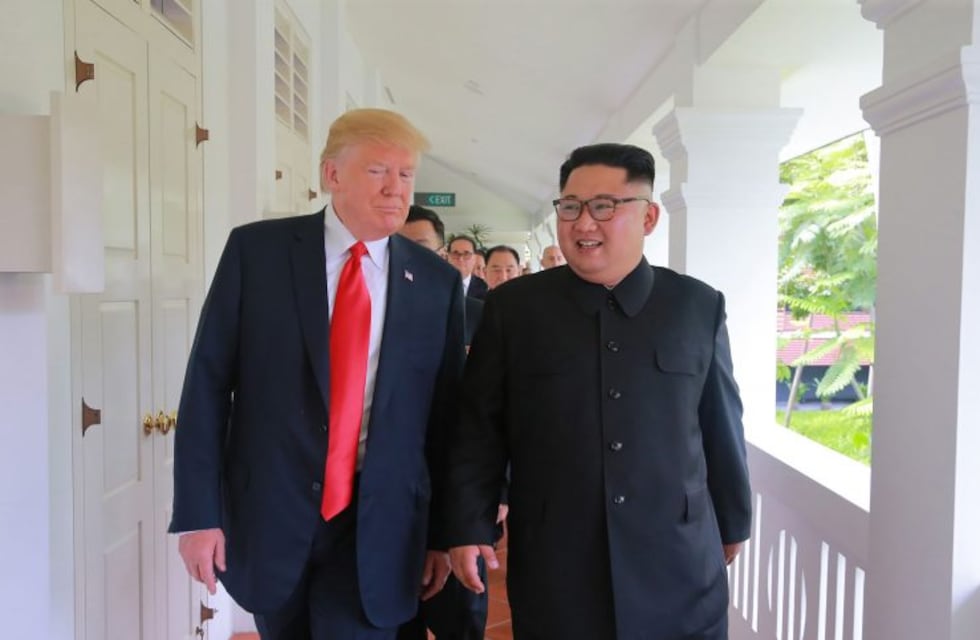 Trump dijo que la amenaza nuclear de Corea del Norte desapareció