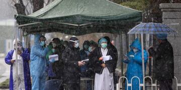 Coronavirus: el Cónsul argentino en China dijo que se evalúa la repatriación de los compatriotas\u002E (EFE)