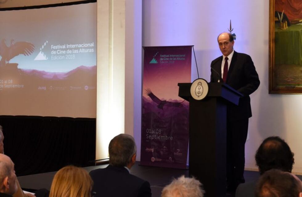 Expreso apoyo de la Cancillería al Festival Internacional de Cine de las Alturas