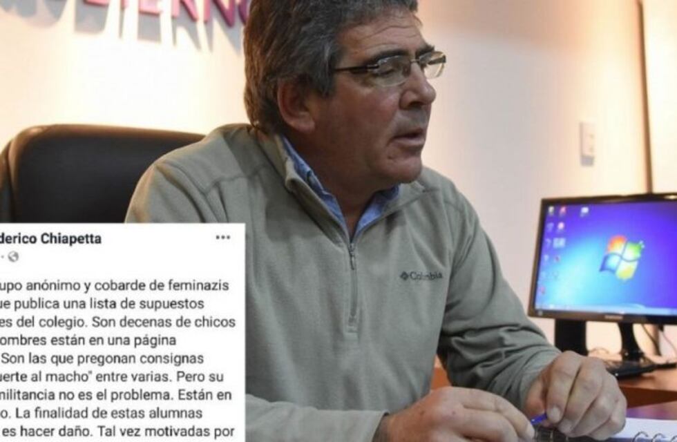 Escracharon al hijo de un funcionario mendocino y él las trató de "feminazis"