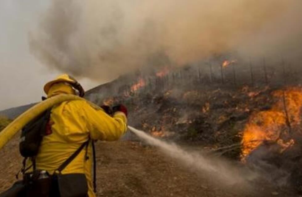 Los bomberos controlaron un foco de incendio en Copina