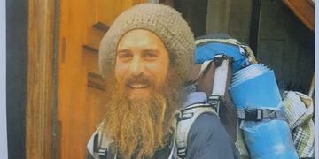 Mathieu Martin, el turista desaparecido en un paraje cercano a Iruya.