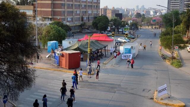 Testeos rápidos en Córdoba por covid-19\u002E