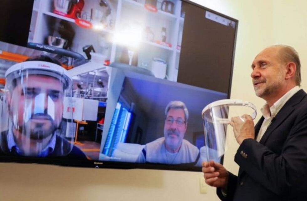 Una fábrica donó 15 mil máscaras de protección facial a la Provincia