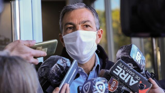 El ministro de Trabajo, Juan Manuel Pusineri, dio a conocer el cronograma para abrir el diálogo con los sindicatos. (@gobsantafe)