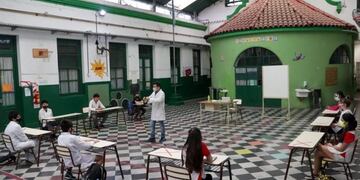 Clases en pandemia\u002E (foto: GCBA)