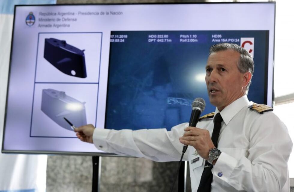 Las primeras imágenes del ARA San Juan en el fondo del mar