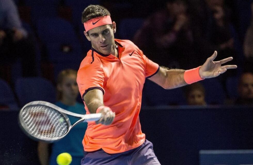 Del Potro perdió en dos sets con Nishikori y quedó eliminado en el ATP 500 de Basilea