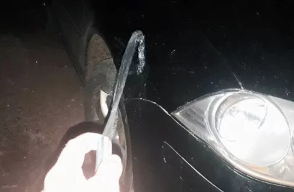 Agredió al personal del IMAS que le advirtió de la prohibición da lavar su auto ante la Emergencia Hídrica en San Pedro