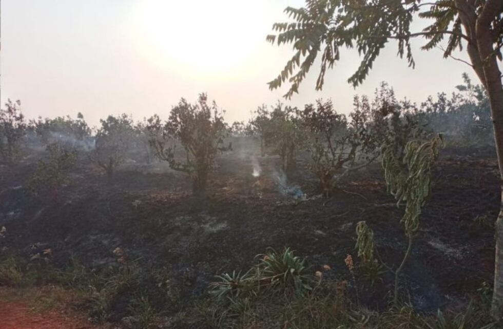 Tres incendios fueron sofocados en localidades del centro de Misiones
