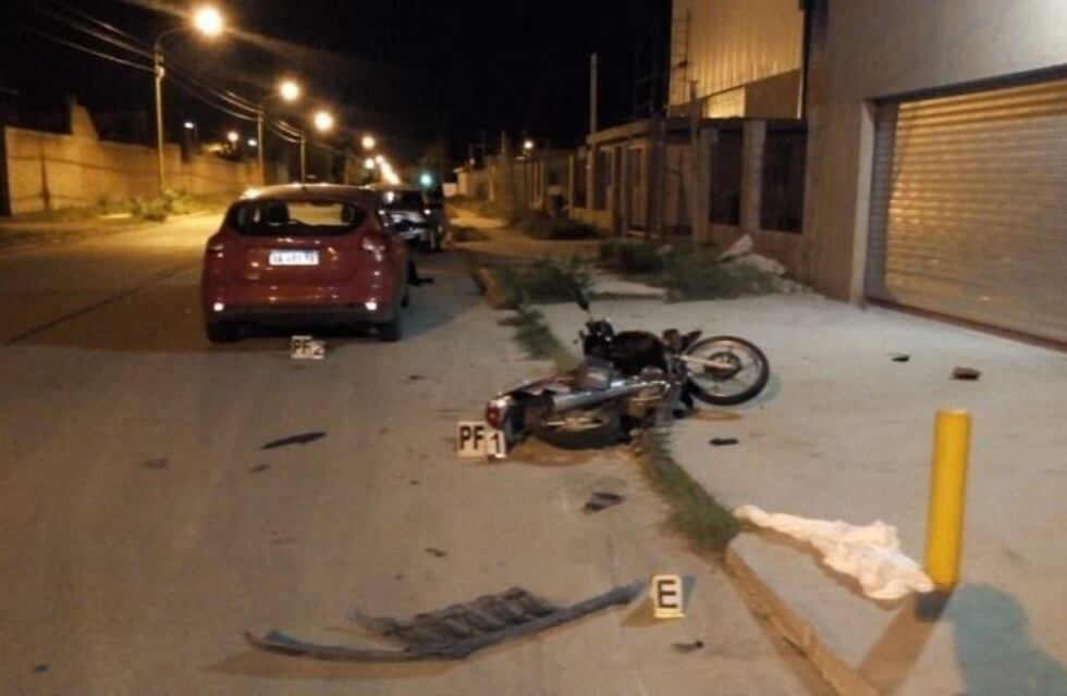 Accidente fatal: un motociclista falleció en un choque