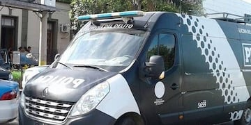 La Policía de Investigaciones actuaba en barrio Santa Lucía por el crimen de un joven de 19 años\u002E (Archivo)