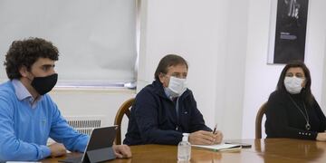 Rodolfo Suarez reunido con los ministros de Gobierno\u002E Covid-19 coronavirus