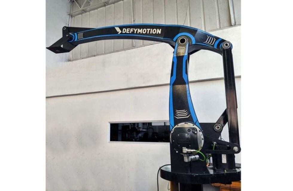 Fabricaron en Concordia un robot paletizador