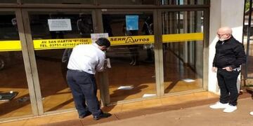 Levantaron la clausura de la concesionaria automotor SerrAutos en Eldorado