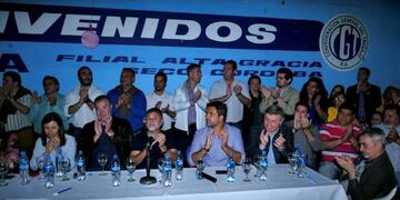 Cumbre peronista en Alta Gracia