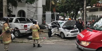 Dos turistas argentinos fallecieron en un choque fatal en Río de Janeiro\u002E